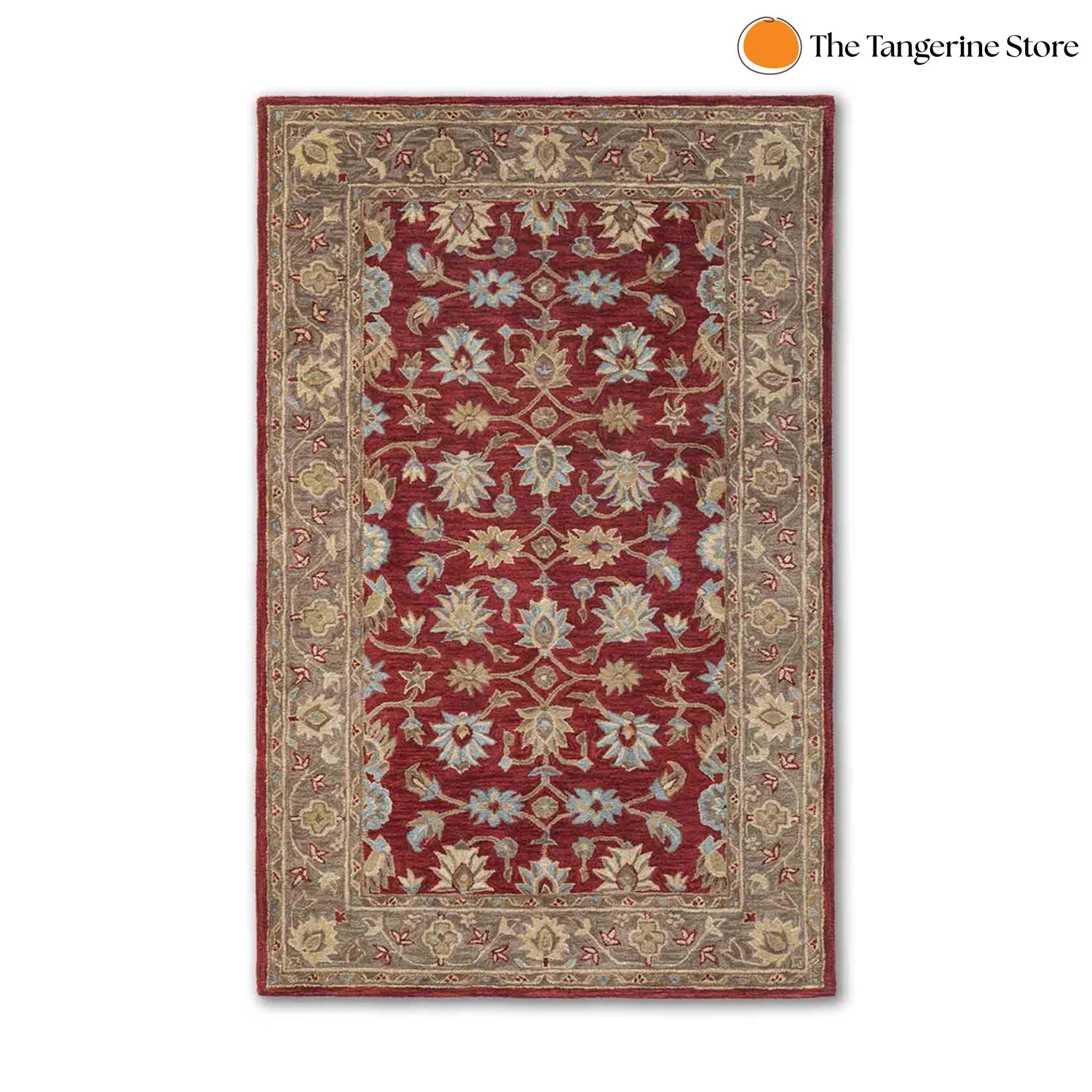 Handcrafted Rug/Carpet | Pure Wool | Hand Tufted | High Pile | High Density | Yarn Dyed-0