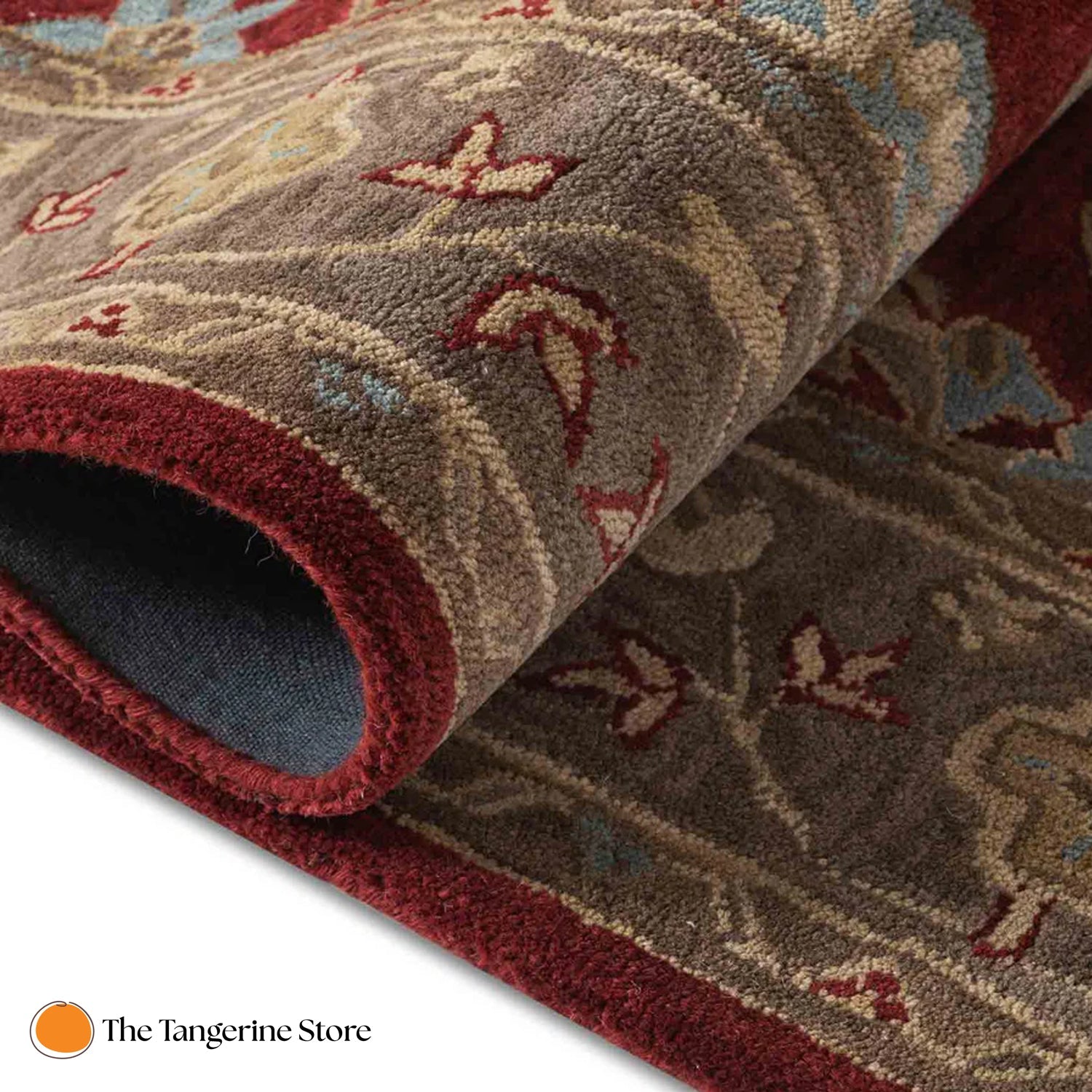 Handcrafted Rug/Carpet | Pure Wool | Hand Tufted | High Pile | High Density | Yarn Dyed-1