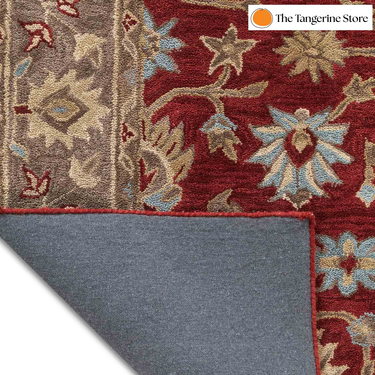Handcrafted Rug/Carpet | Pure Wool | Hand Tufted | High Pile | High Density | Yarn Dyed-3